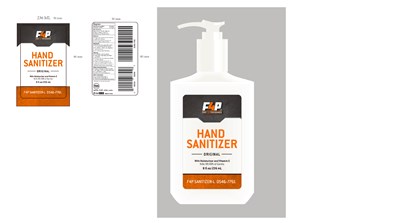 F4PSanitizer-L_Label 236ml.jpg label - F4PSanitizer L Label 236ml